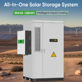 WLZEnergy-BESS-418K: 80kVA 418kWh All-in-One Liquid-Cooled Battery Energy Storage System | UL1973, UL9540A, IEC62619 Certified